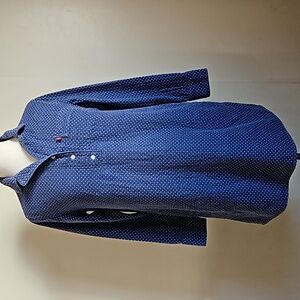 Levi's Blue Polka dots Sleep Shirt dress  Pijamas size Small